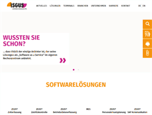 Tablet Screenshot of isgus.de